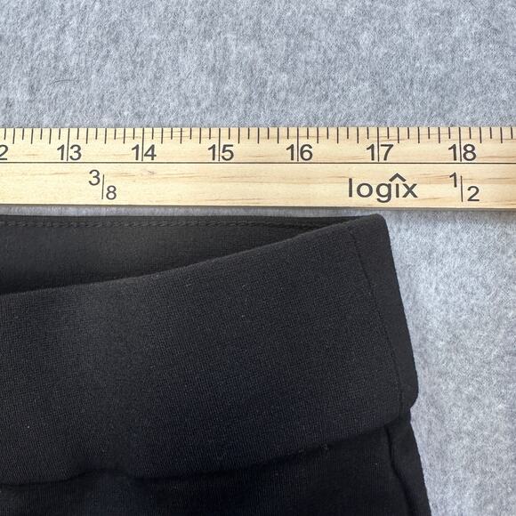 Anne Klein Pants WMNS XL High Rise Tummy Control Seamed Skinny Ankle Black Ponte - Picture 12 of 15